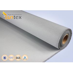 China Blankets Fiberglass Welding Cloth PU Coated 0.72mm M0 Thermal Insulation Fiberglass Fabric supplier