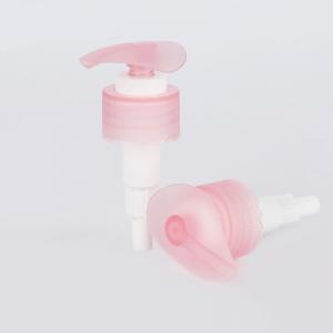 28mm 28/410 Plastic Pink Dispenser Pump For Lotion Shampoo Gel Cleaning Products
