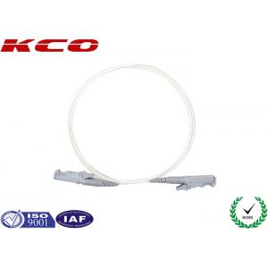 China Trança multimodo 0.9mm do cabo do remendo da fibra ótica de E2000 OM2 OM3 OM4 2.0mm 3.0mm supplier