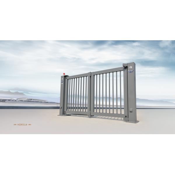 433MHz Wireless Remote Control Bi Folding Gates with Anti- Collision IR Sensor
