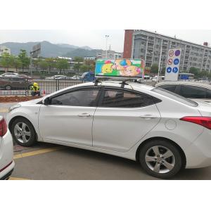 China 5Mm Customized Rgb Taxi Led Display Programmable With 3716 Dots , High Precision supplier