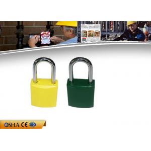 China Colorful Aluminum Safety Lockout Padlocks Stable Paint Coating Surface wholesale