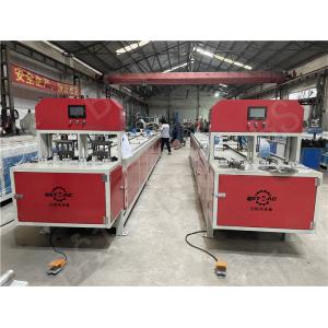 China 6m Hydraulic CNC Punching Machine Red Or Blue For Galvanized Steel Hole Punch supplier
