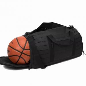 China Custom 40l Tactical Waterproof Outdoor Gym Sport Bag With Shoe Compartment supplier