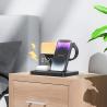 China LED Alarm Clock 6 In 1 Table Lamps with Fast Wireless Charger and Mobile Phone Holders wholesale