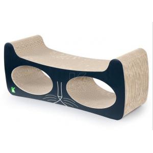 Double Secure Tunnel Cardboard Cat Playhouse Reversible Long Scratching Lifespan