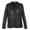 China Autumn Or Winter Long Sleeve Ladies PU Jackets; Adults Street Motorcycle Jacket wholesale