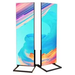 China Led Poster Advertising Indoors P1.8 P2.5 Portable Pantalla Led Matrix Panel Module Billboard Foldable Led Poster Display supplier