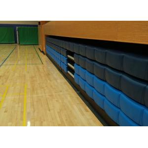 China Recessed Modular Grandstands Seats Anti Slip Plywood With Removable End Rails supplier