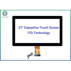 China Aspect Ration 16 / 9 Industrial Touch Screen 27 Inch Projected Capacitive Touch Panel supplier