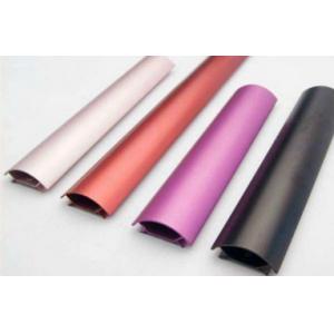 China Colored Anodizing  6061 Aluminum Profile Customized Shape With Finished Machining supplier