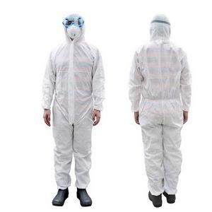 Industry Protective Suits Disposable Hooded Coveralls Waterproof Disposable Workwear