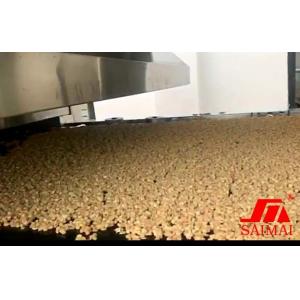 CE linha de produção do Granola de 1000 flocos de milho do cereal do Kg/H