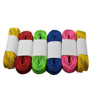 Heavy Duty Waxed Ice Hockey Laces Custom Package Design Tight Moulded Tips
