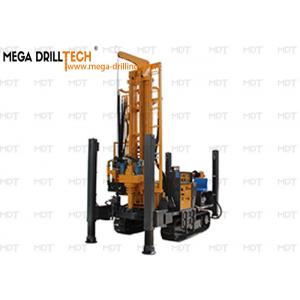 Integrated Casting Gearbox Commercial Water Well Drilling Rig With Yuchai Engine