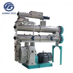 China Custom Poultry Feed Machine Complete Production Line 1-2 Tons Per Hour supplier