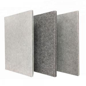 China Scratch Resistant Fiber Cement Board with Thickness Woodgrain Melamine Particle Board supplier