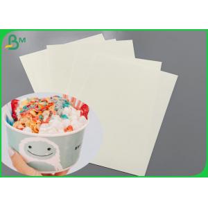 250g + 20g PE Coated Food Grade Paper For Ice Cream Industry