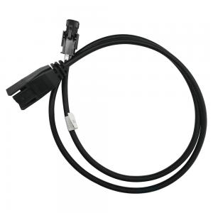 A Code Black USB HSD Mini B Cable , Stable HSD Data Extension Cable For Car