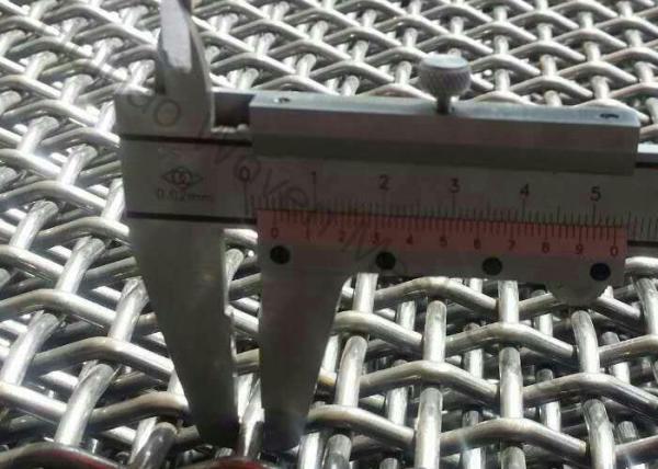 Manganese Steel Rock Screen Mesh , Self Cleaning Screen Mesh For Mining Sieving