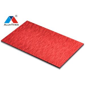 China Los paneles compuestos de aluminio incombustibles con PVDF cubierto PE cubrieron supplier