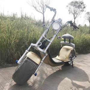 China 60v 12ah Lithium Battery Scooter , Battery Razor Scooter 1000w Brushless Hub Motor For Adults supplier