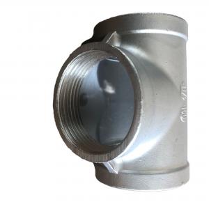 China Malleable Iron Seamless Pipe Fittings Galvanized Pipe Thread Tee wholesale