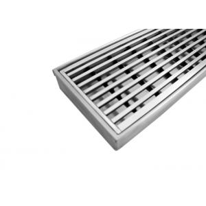 China High Specification Stainless Steel Channel Drain Grates Standard Width 995MM Gap 5MM supplier