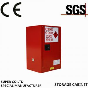 China Metal Portab Chemical Storage Cabinet With Single Door / Flammable Safety Cabinet supplier