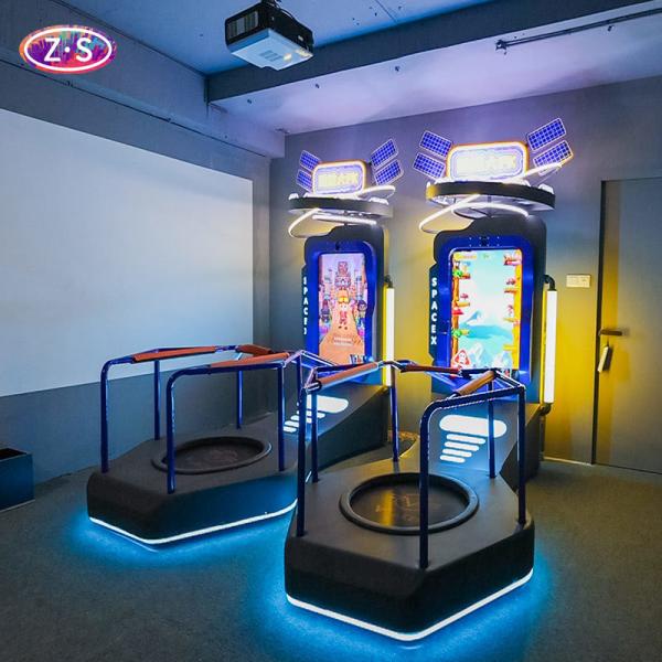 Customized Interactive Trampoline Games System Camera Sensor For Exhibition Halls