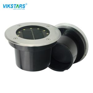 China 6V/ 0.6W Solar LED Underground Light 300lm To 480lm Stainless Steel supplier