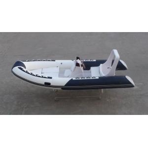 Inflatable Rigid Boats With Center Console , 5.2m ORCA Hypalon Inflatable Motor Boat