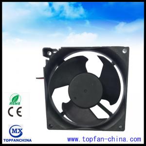 China Fridge Equipment Cooling Fans 92mm x 92mm x 32mm / 12V Electronics Cooling Fan supplier