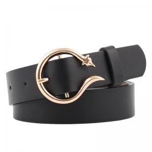 OEM Pu Leather Belts Women Fashion Sexy Wide 3.0cm Waistband