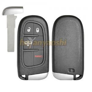 Opel 4Buttons Smart Key Shell with Emergency Key Insert