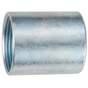 NPT Rigid Threaded Coupling , White Galvanized Threaded Conduit Fittings