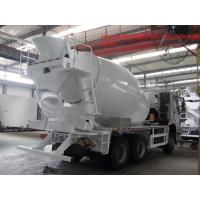 China White Howo 6x4 Howo Concrete Mixer Truck , Concrete Mixer Water Tank on sale