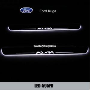 Ford Kuga car door light emblem auto door welcome light installation