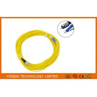 China LC to FC Singlemode Simplex Fiber Optic Patch Cord ,  20 Meters LSZH Fiber Patch Cable on sale