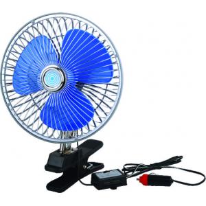 8 Inch 12V Portable Dashboard Car Cooling Fan Clip - On 2 - Speed Switch