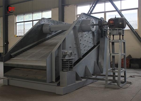 100TPH Silica Sand Circular Vibration Sieve Round Vibrating Separator Perforated Plate