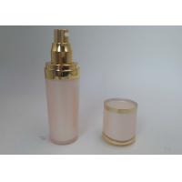Non Spill Empty Makeup Bottles For Body Lotion / Liquid Soap Packaging