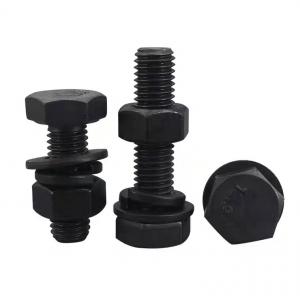 MM10-MM500 Plain Finish Hex Head Bolts Nuts and Washers from Handan DIN933 DIN931