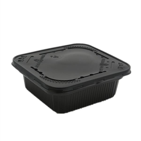 China 183 X163 X 63 Mm Rectangular Disposable Plastic Containers Plastic Throw Away Containers wholesale