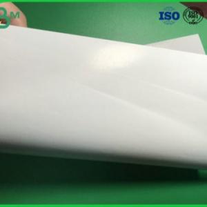 China Super Glossy 180g 200g 250g 300g 350g Two Sides Coated Glossy Art Paper For Printing Clothing Label supplier