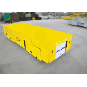 China Battery Power Painting Line Factory Motorised Transfer Carts On Rail supplier