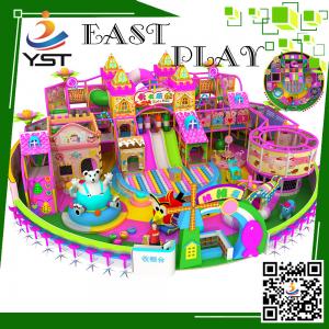 China Pop children indoor playground play structures wholesale