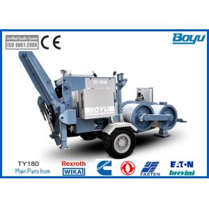 China 19t Overhead  Tension Stringing Equipment Hydraulic Puller with Cummins Diesel Engine supplier