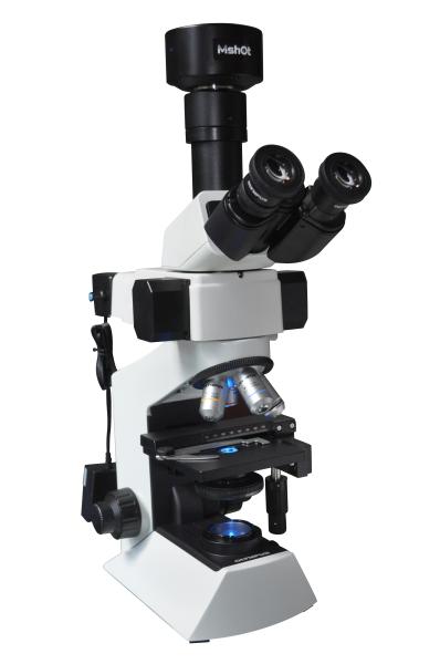 Epi fluorescent microscope with LED light source for immunofluorescent