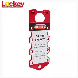China Writable Labeled Loto Aluminum Master Lock Lockout Hasp Labels Can Be Write supplier